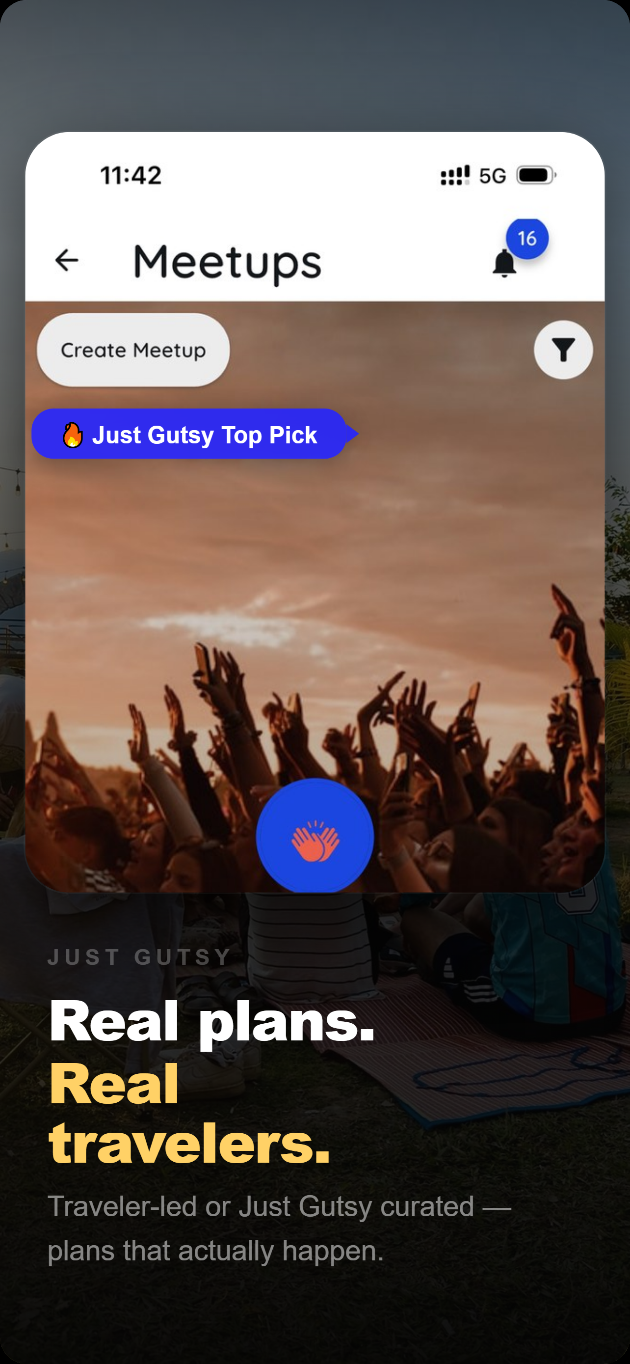 Just Gutsy app screenshot 2