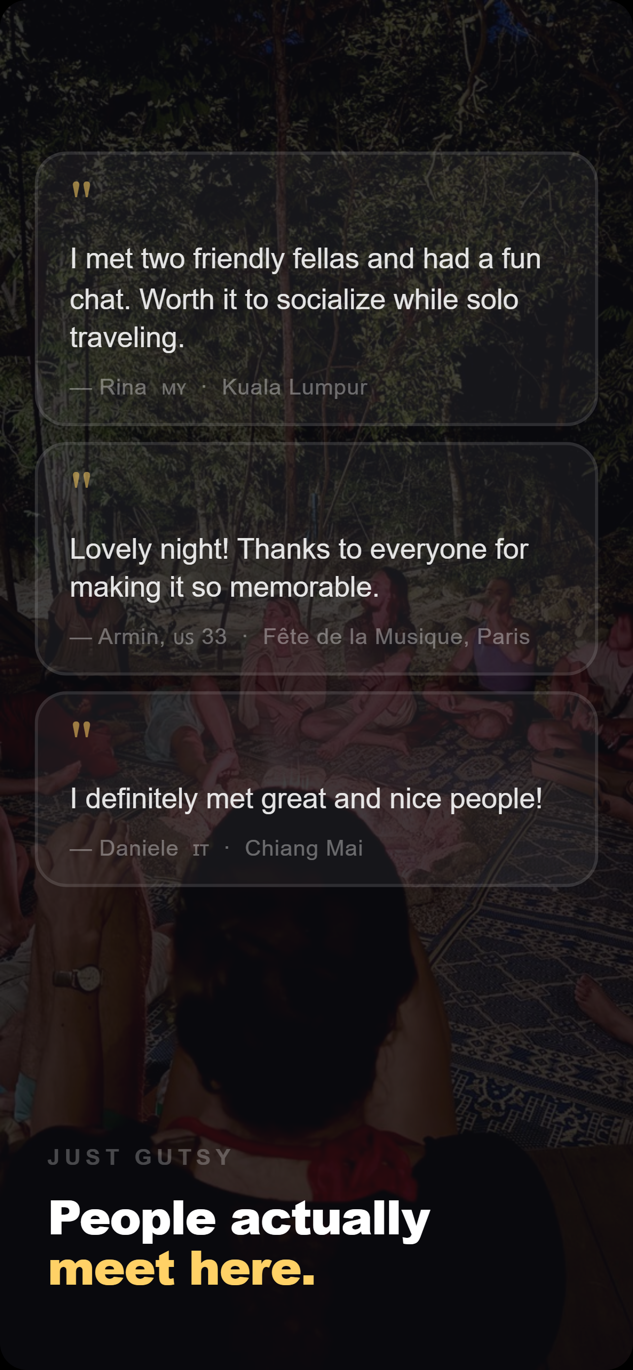 Just Gutsy app screenshot 6